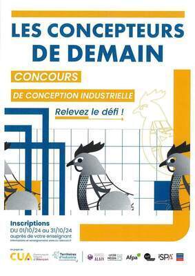 Affiche LES CONCEPTEURS DE DEMAIN 2024